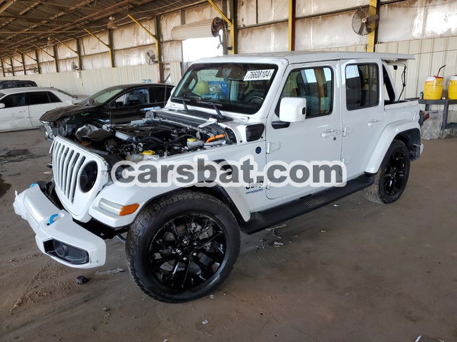 Jeep Wrangler SAHARA 4XE 2.0L  4 2021