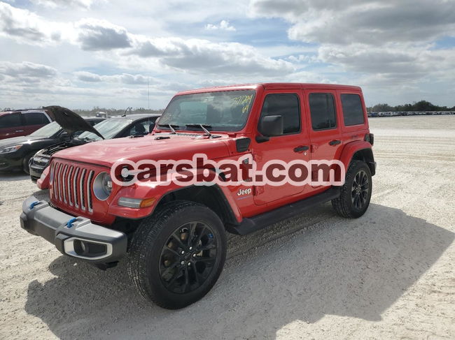 Jeep Wrangler SAHARA 4XE 2.0L  4 2023