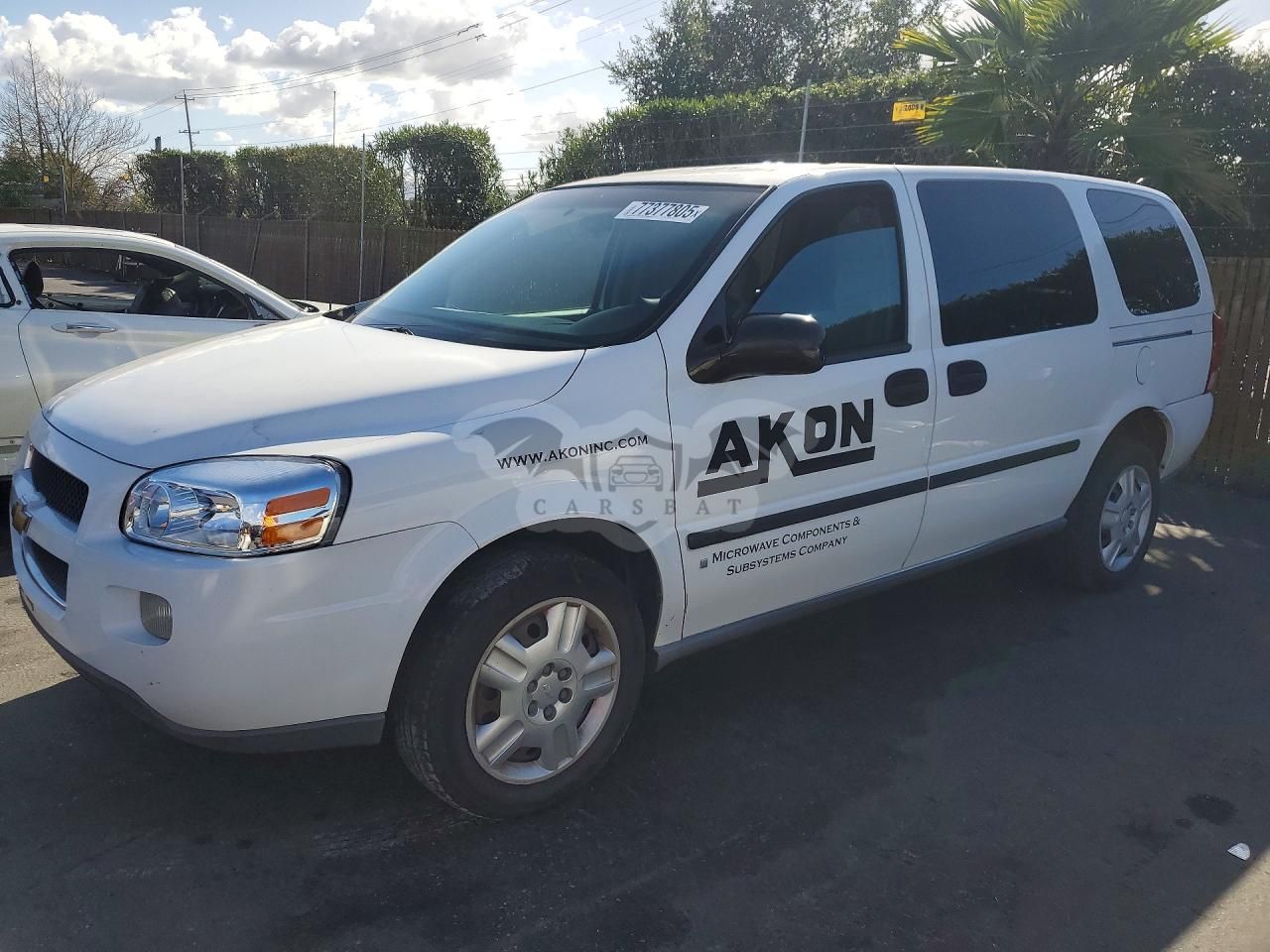 Chevrolet Uplander INCOMPLETE 3.9L 6 2007