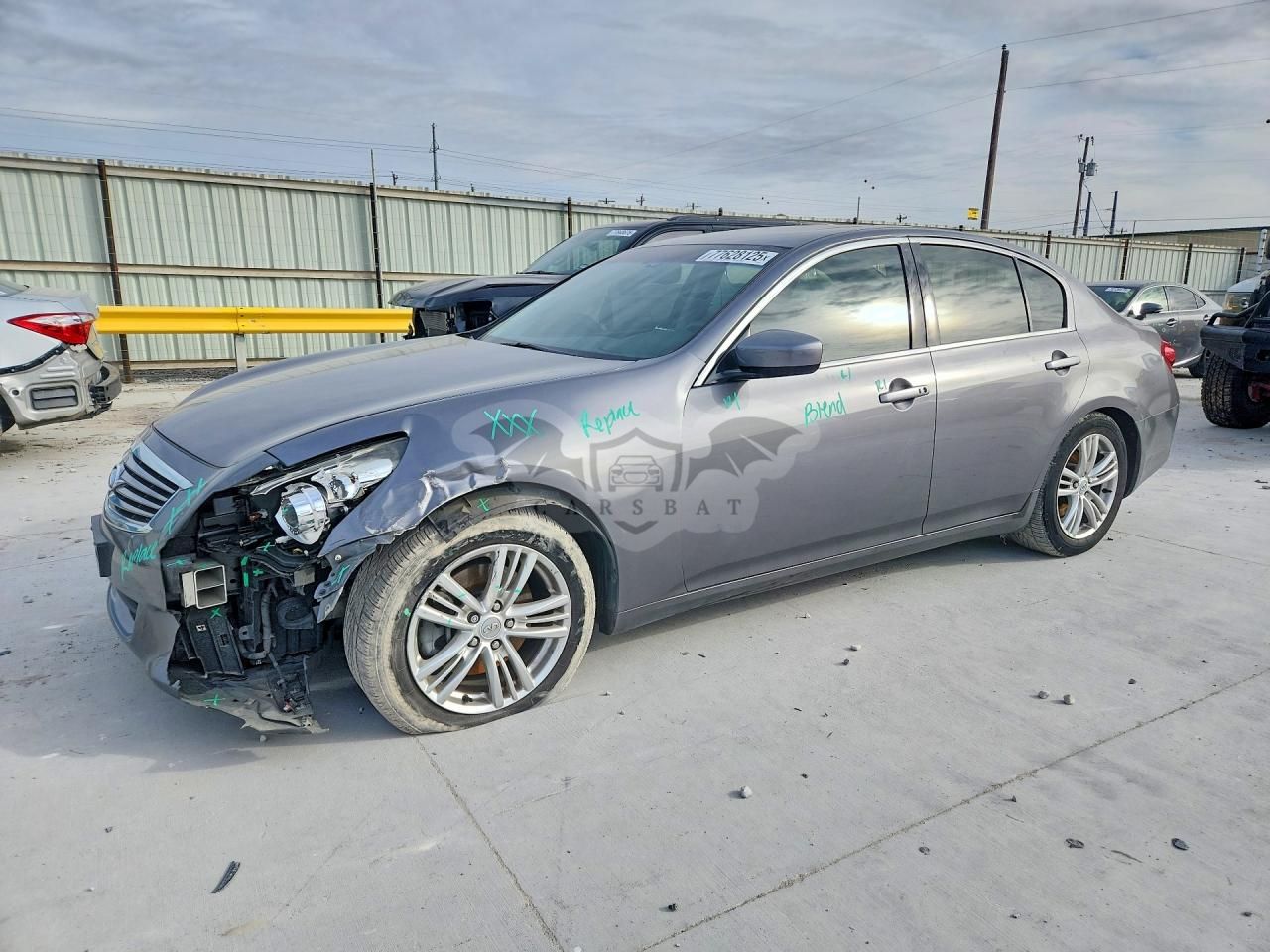 Infiniti G25 2.5L 6 2012