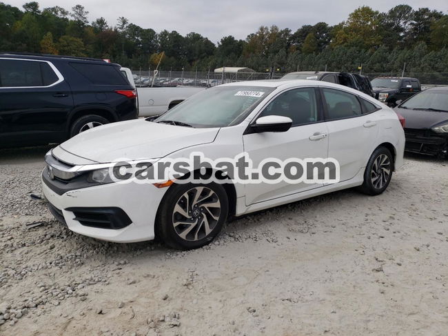 Honda Civic EX 2.0L  4 2018