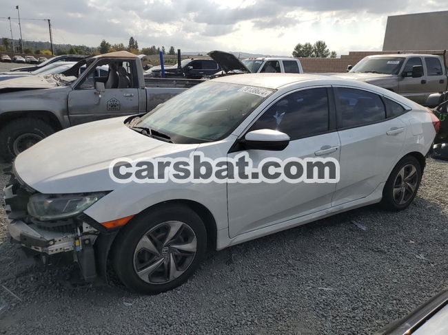 Honda Civic LX 2.0L  4 2019