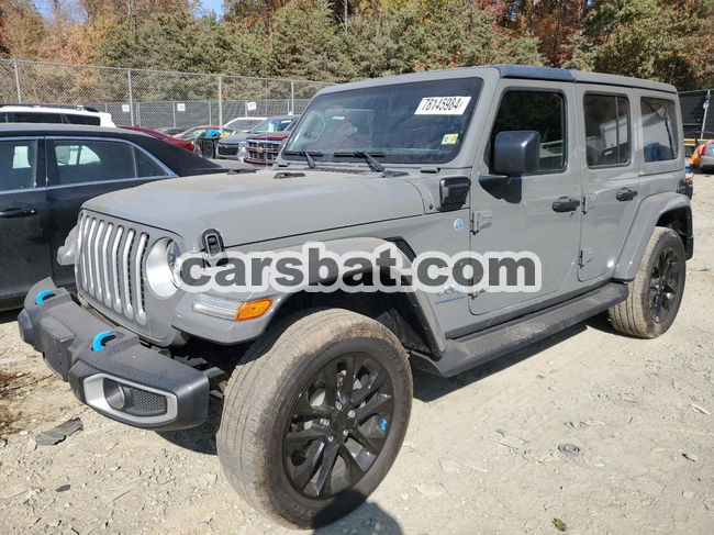 Jeep Wrangler SAHARA 4XE 2.0L  4 2023