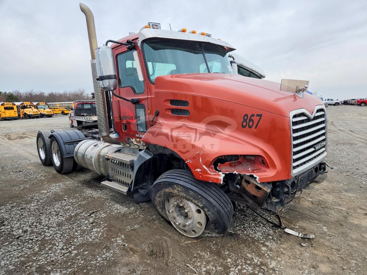 Mack CXU Series 12.7L 6 2013