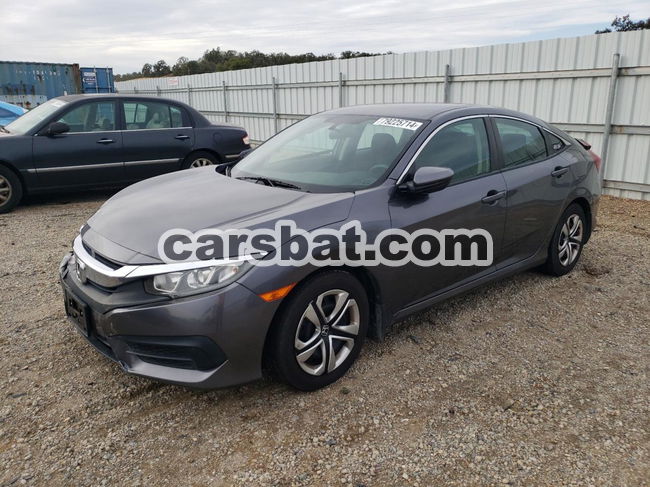 Honda Civic LX 2.0L  4 2018