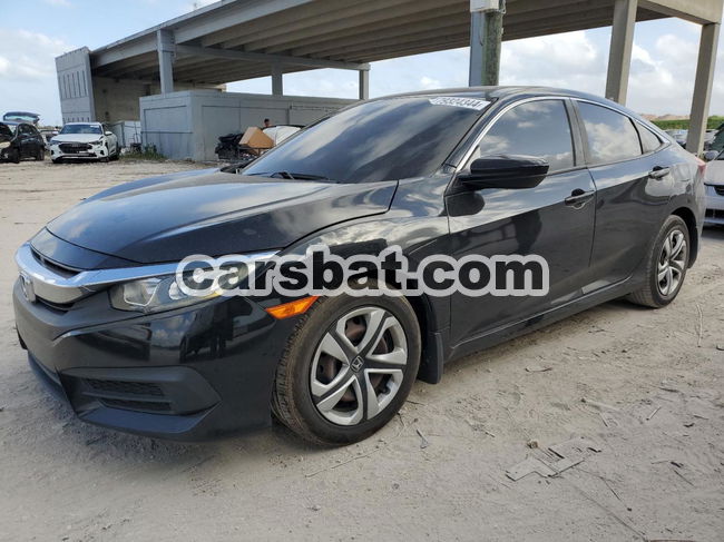 Honda Civic LX 2.0L  4 2018