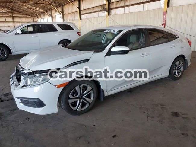 Honda Civic LX 2.0L  4 2018