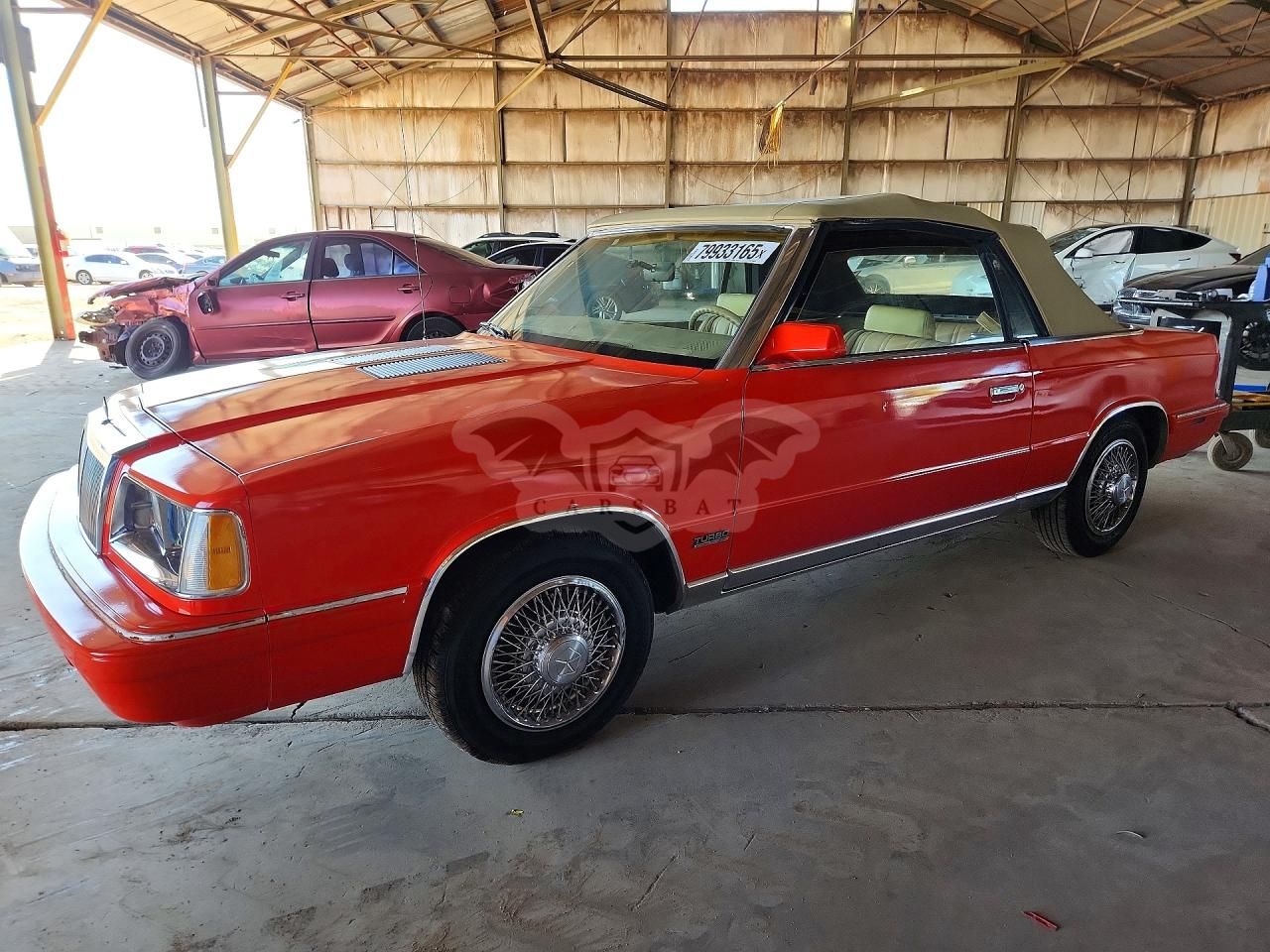 Chrysler LE Baron 2.2L 4 1986