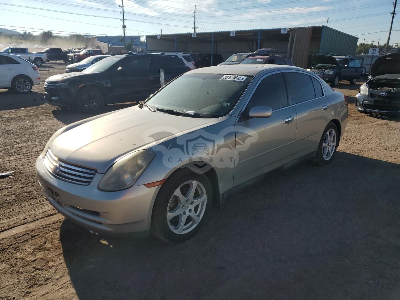 Infiniti G35 3.5L 6 2004
