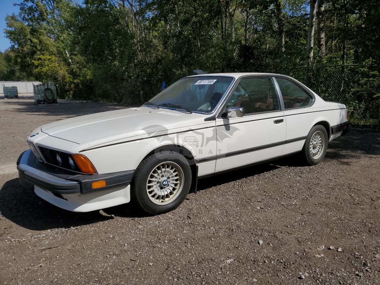 BMW 6 Series CSI AUTOMATIC L6 3.4L 6 1987