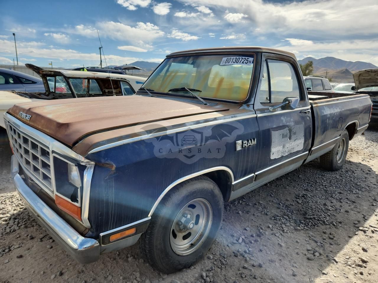 Dodge D-series D150 5.2L 8 1982