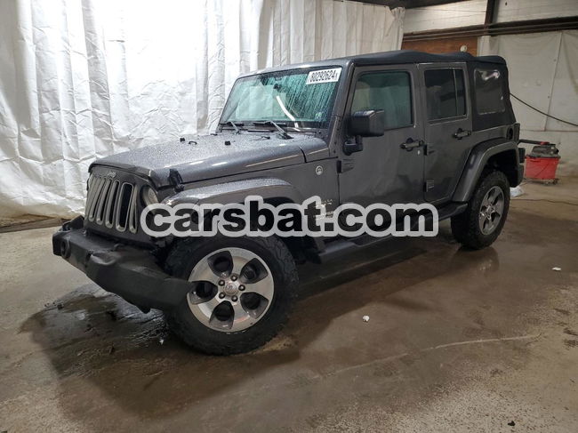 Jeep Wrangler SAHARA 3.6L  6 2018