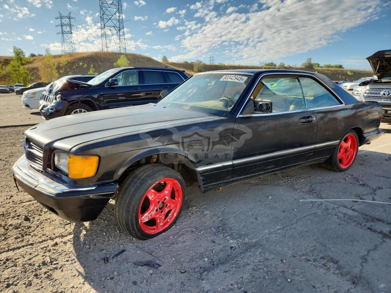 Mercedes-Benz 560 SEC 5.6L 8 1987