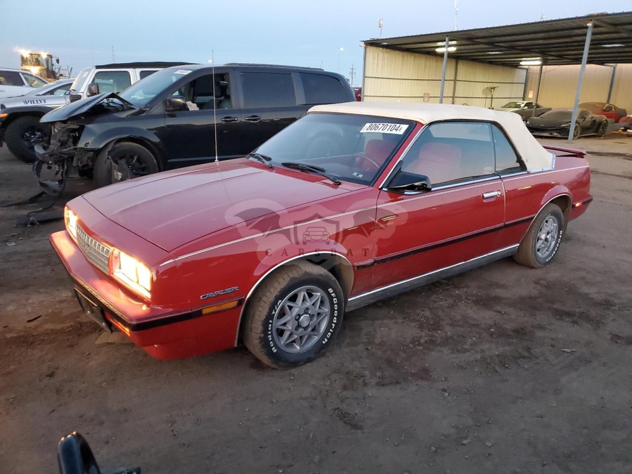 Chevrolet Cavalier TYPE 10 2.8L 6 1985
