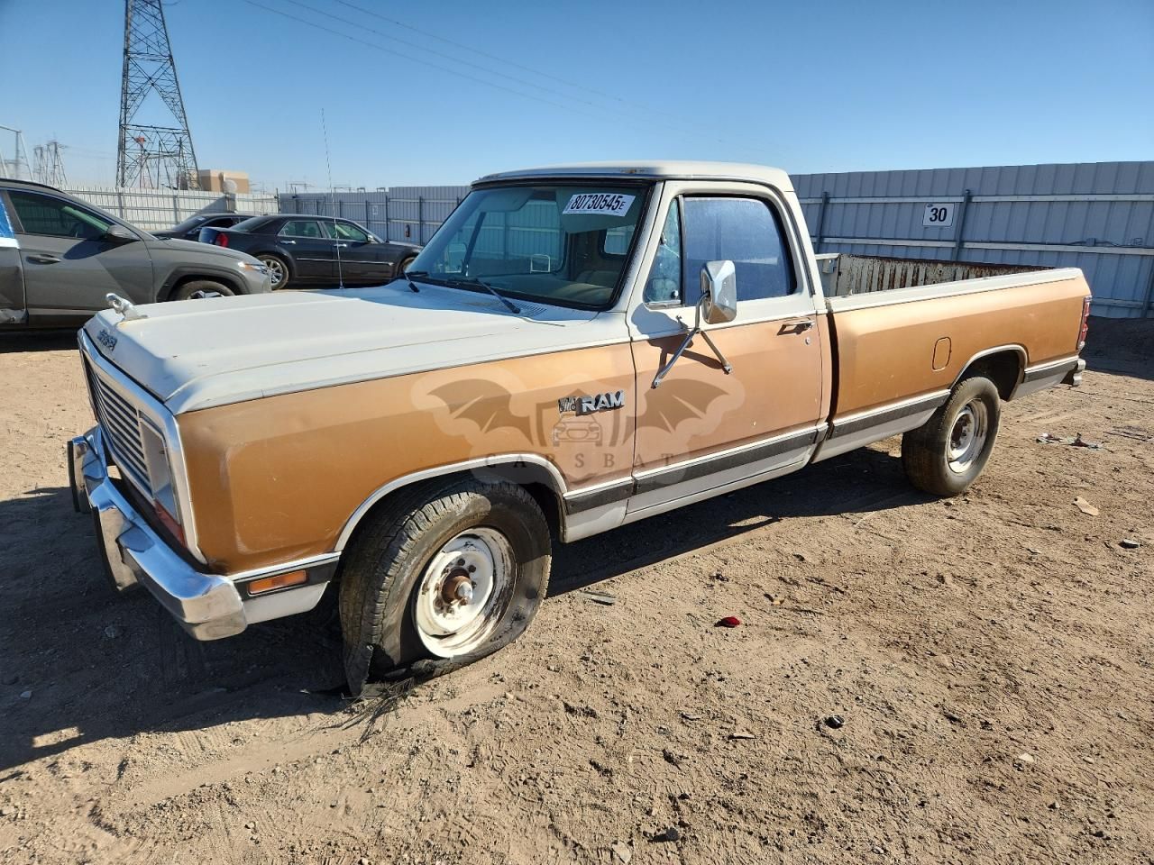 Dodge D-series D200 5.2L 8 1985