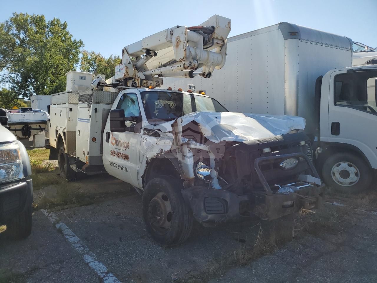 Ford F550 SUPER DUTY 6.8L 10 2013
