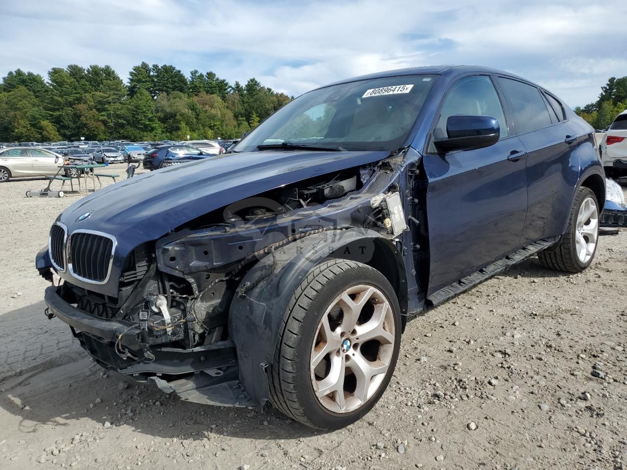 BMW X6 XDRIVE35I 3.0L 6 2012