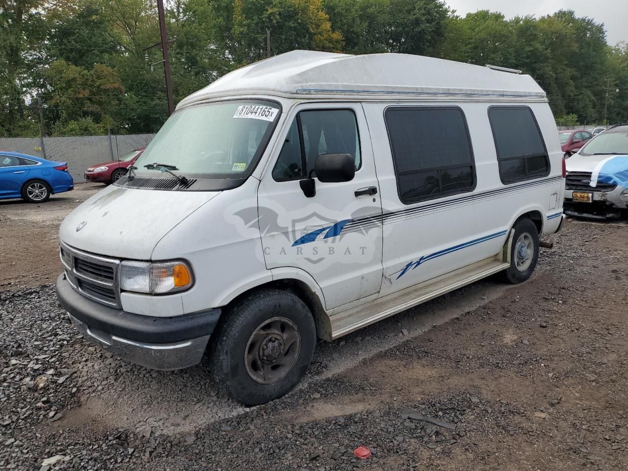 Dodge B-series B2500 5.2L 8 1996