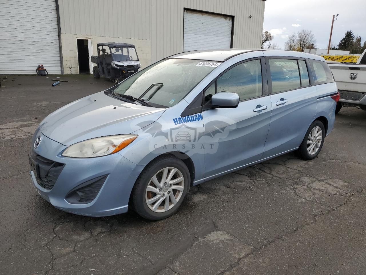 Mazda 5 2.5L 4 2012