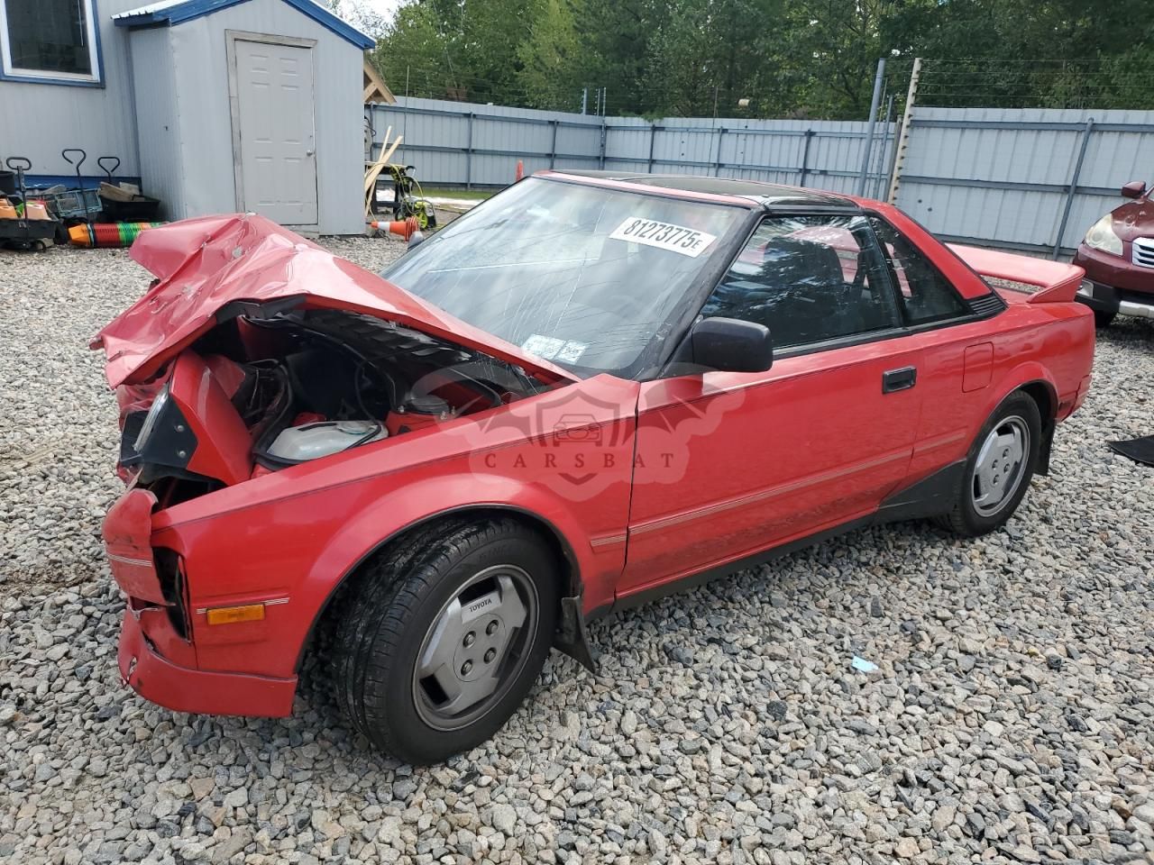 Toyota MR2 T-BAR 1.6L 4 1987