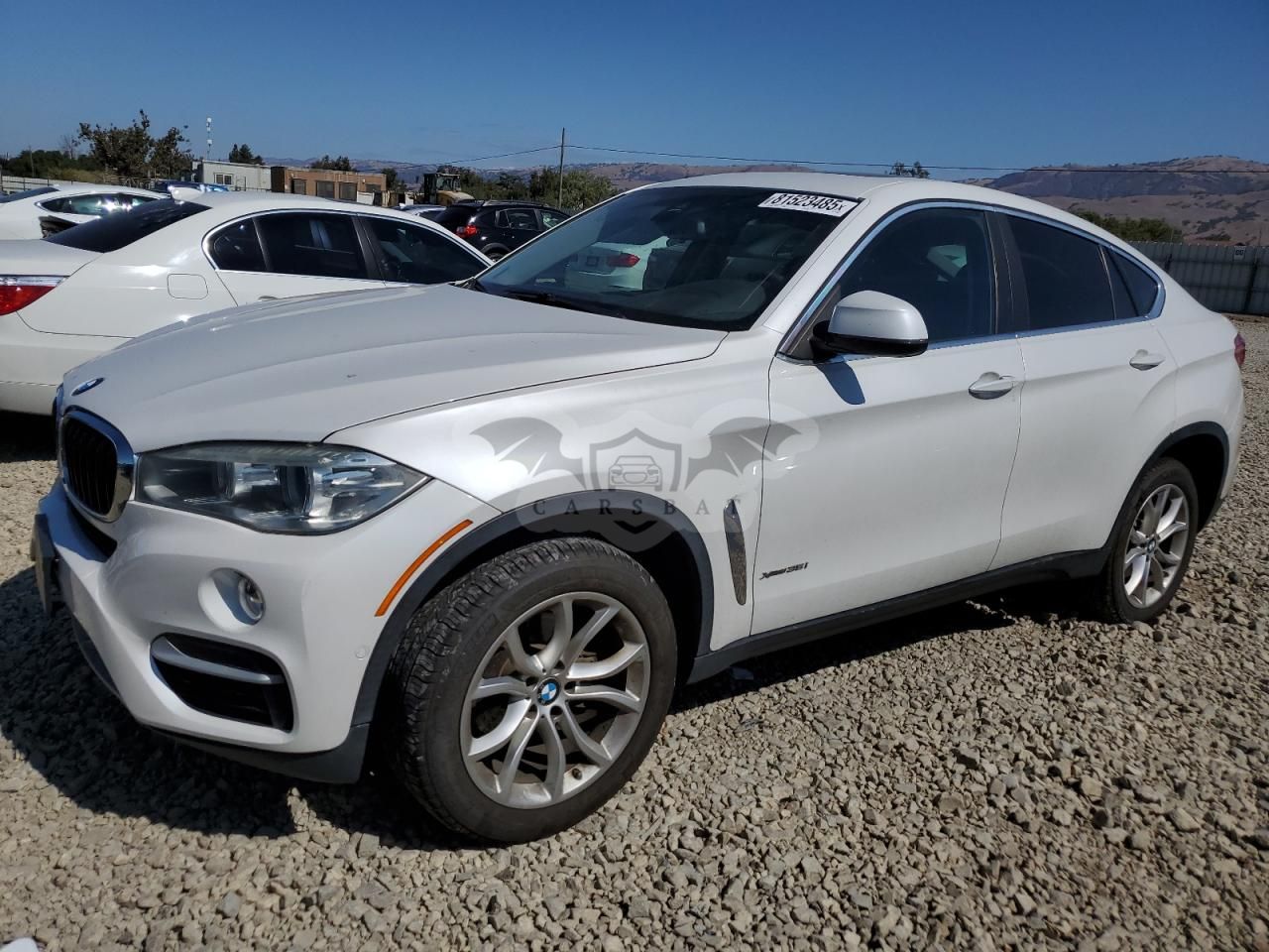 BMW X6 XDRIVE35I 3.0L 6 2015