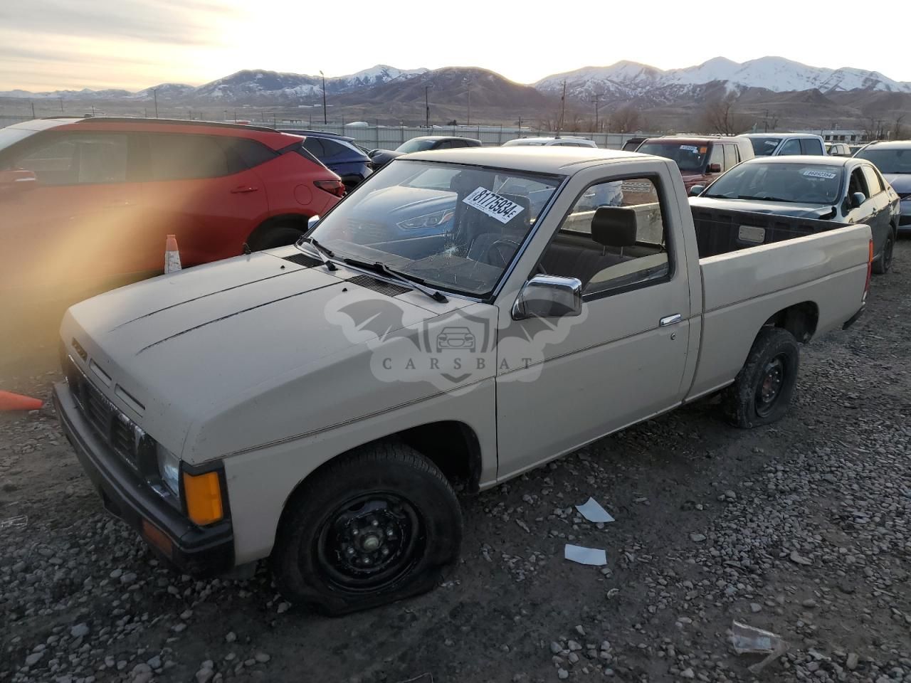 Nissan King Cab SHORT BED 2.4L 4 1986