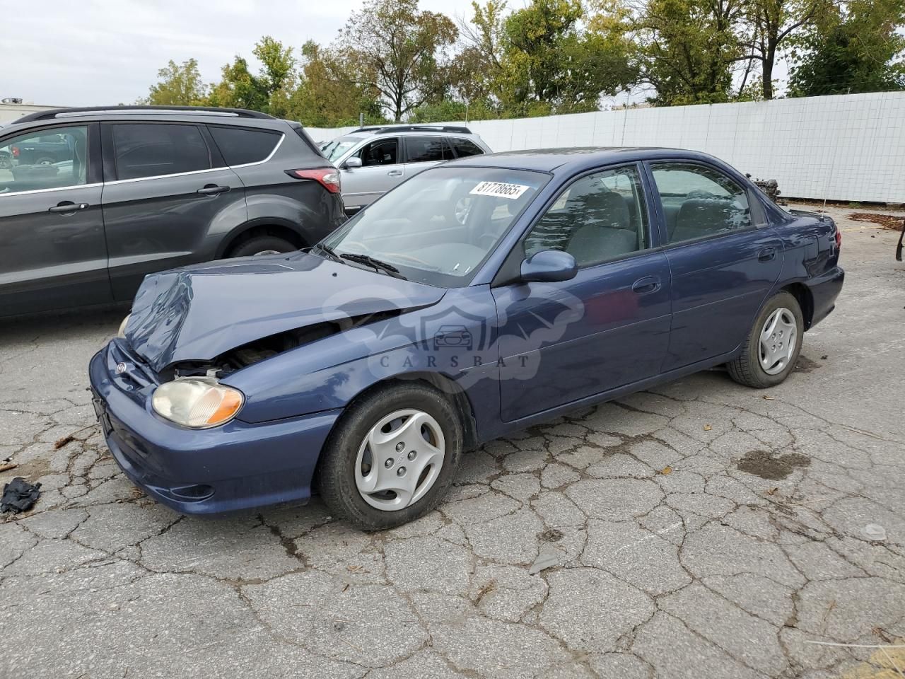 Kia Sephia BASE 1.8L 4 2001