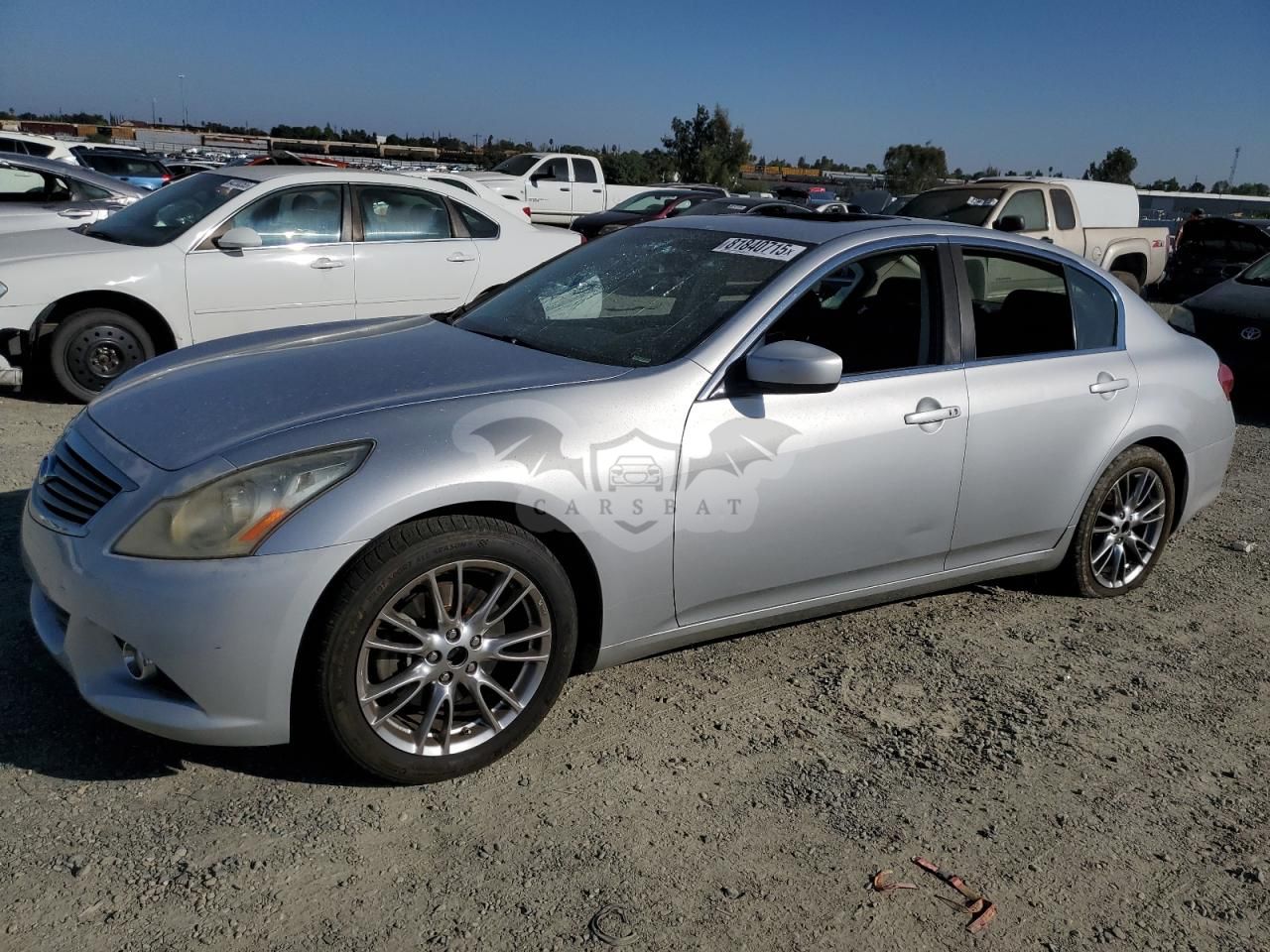 Infiniti G37 BASE 3.7L 6 2012