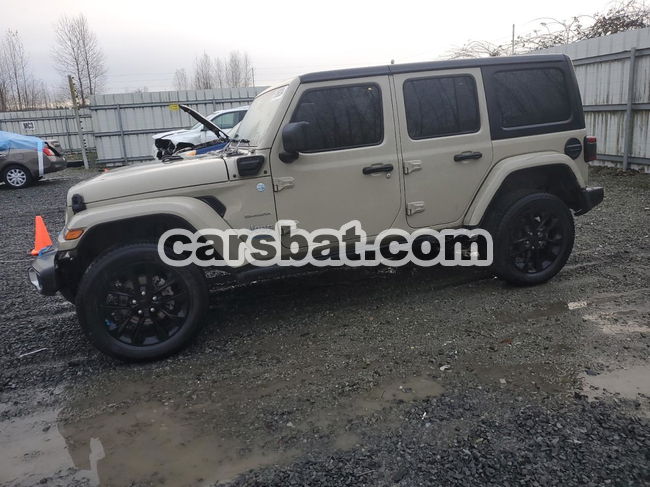 Jeep Wrangler SAHARA 4XE 2.0L  4 2022