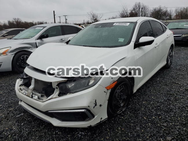 Honda Civic LX 2.0L  4 2019