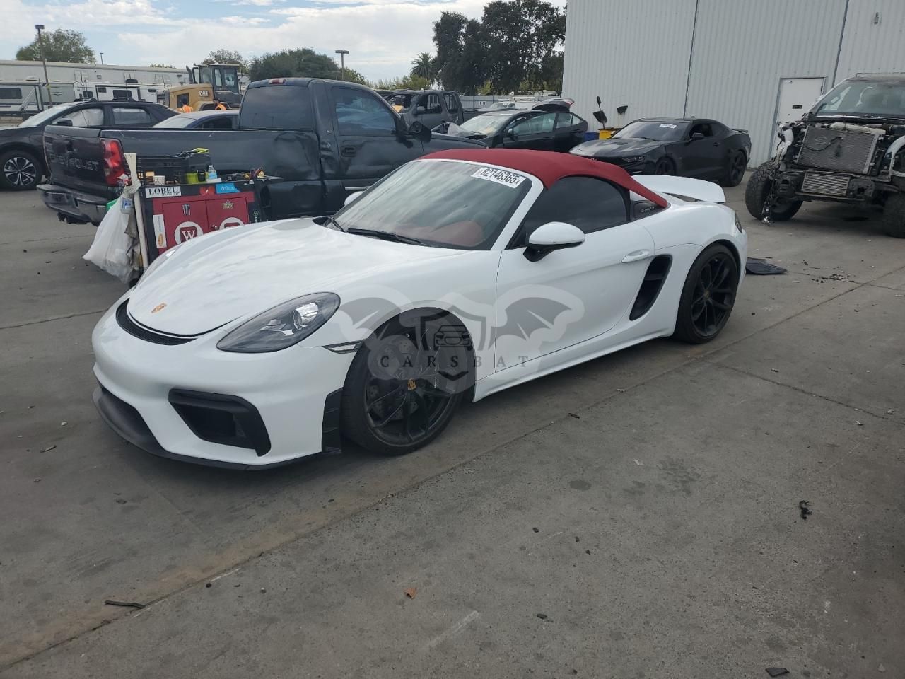 Porsche Boxster SPYDER 4.0L 6 2021