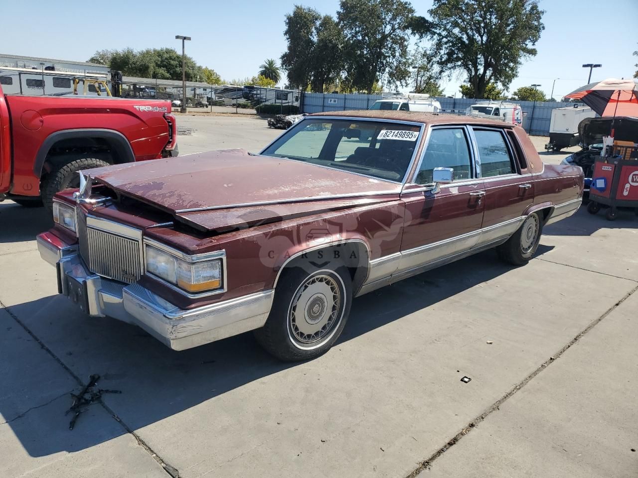 Cadillac Brougham 5.7L 8 1992