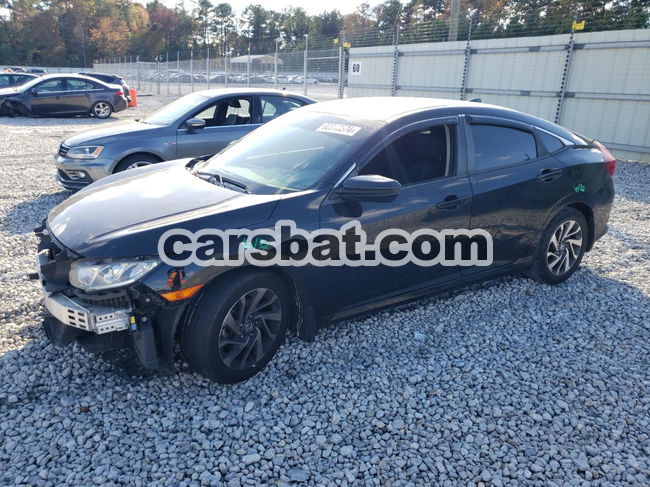 Honda Civic EX 2.0L  4 2018