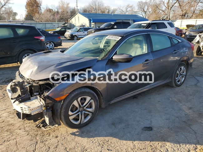 Honda Civic LX 2.0L  4 2018