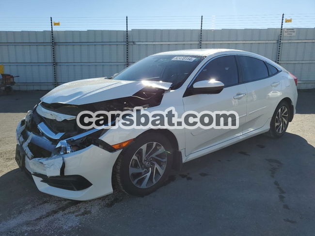 Honda Civic EX 2.0L  4 2018