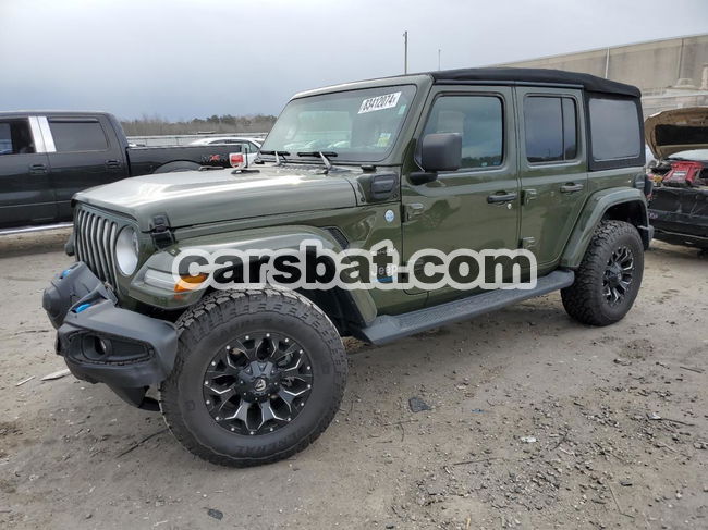 Jeep Wrangler SAHARA 4XE 2.0L  4 2022