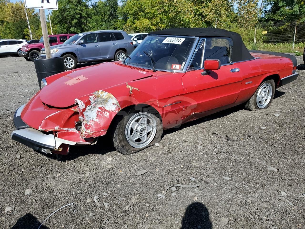Alfa Romeo Giulia 2000 SPIDER 2.0L 4 1986