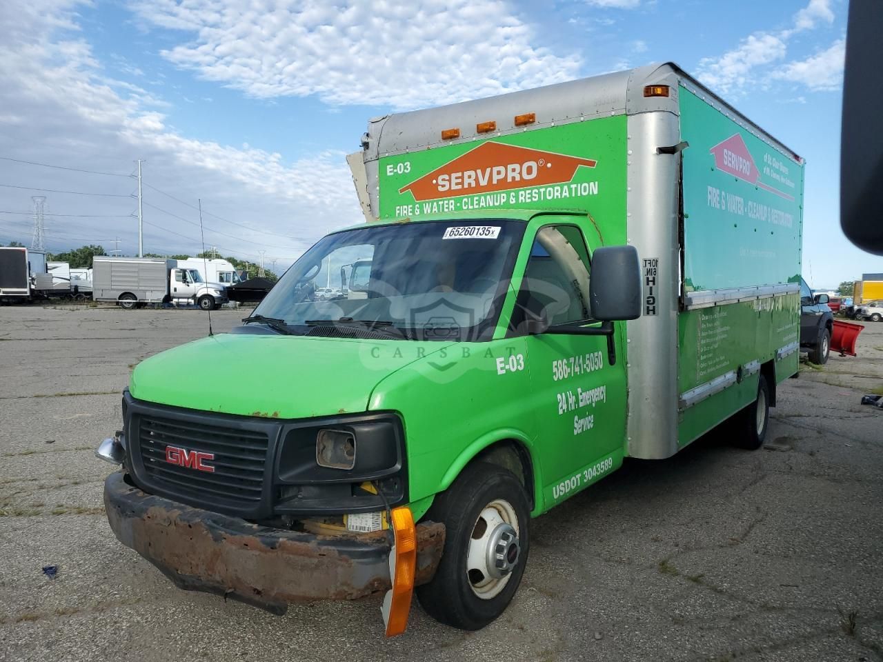 GMC Savana CUTAWAY G3500 6.0L 8 2007