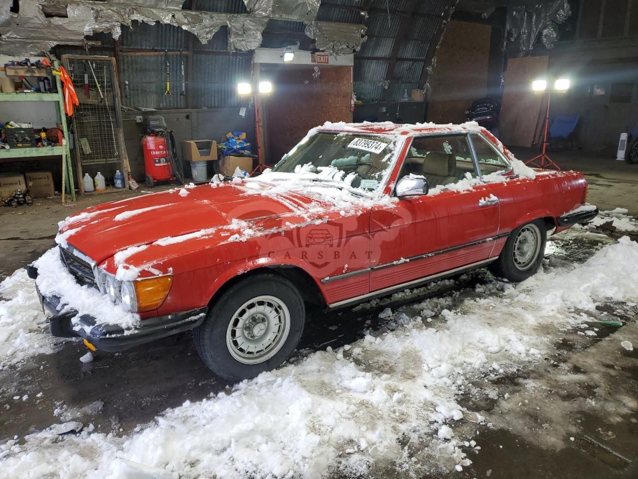 Mercedes-Benz SL 3.8L 8 1985