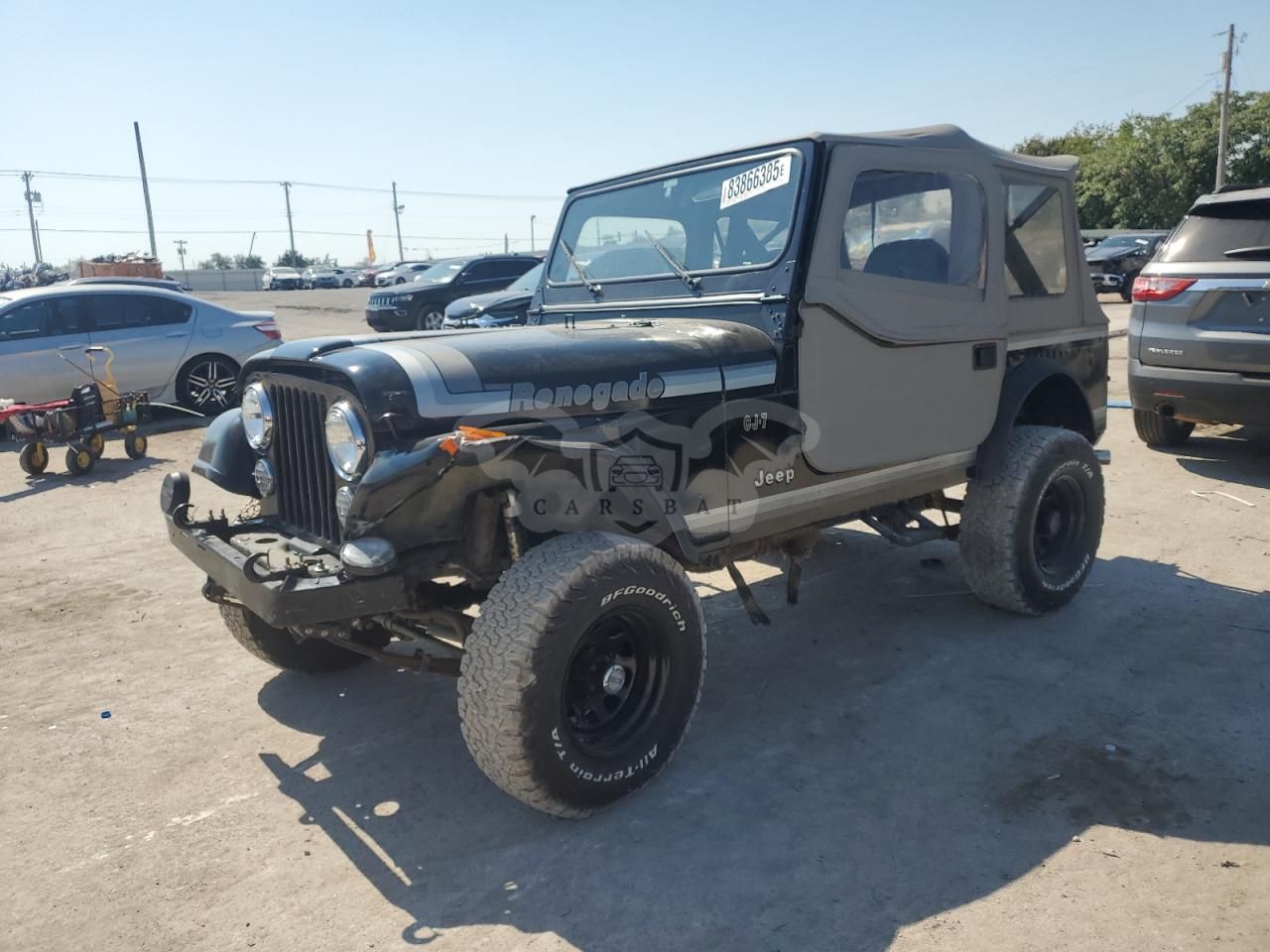 Jeep CJ CJ7 2.5L 4 1984