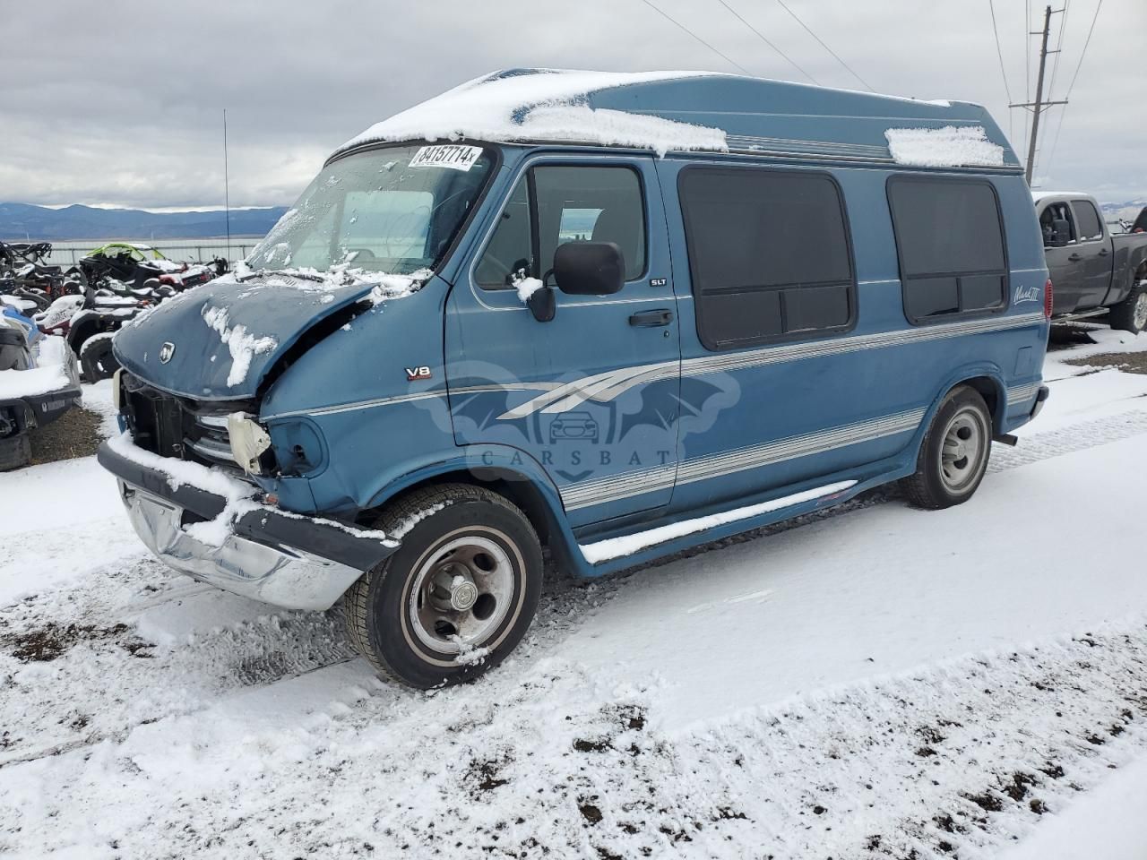 Dodge B-series B2500 5.2L 8 1995