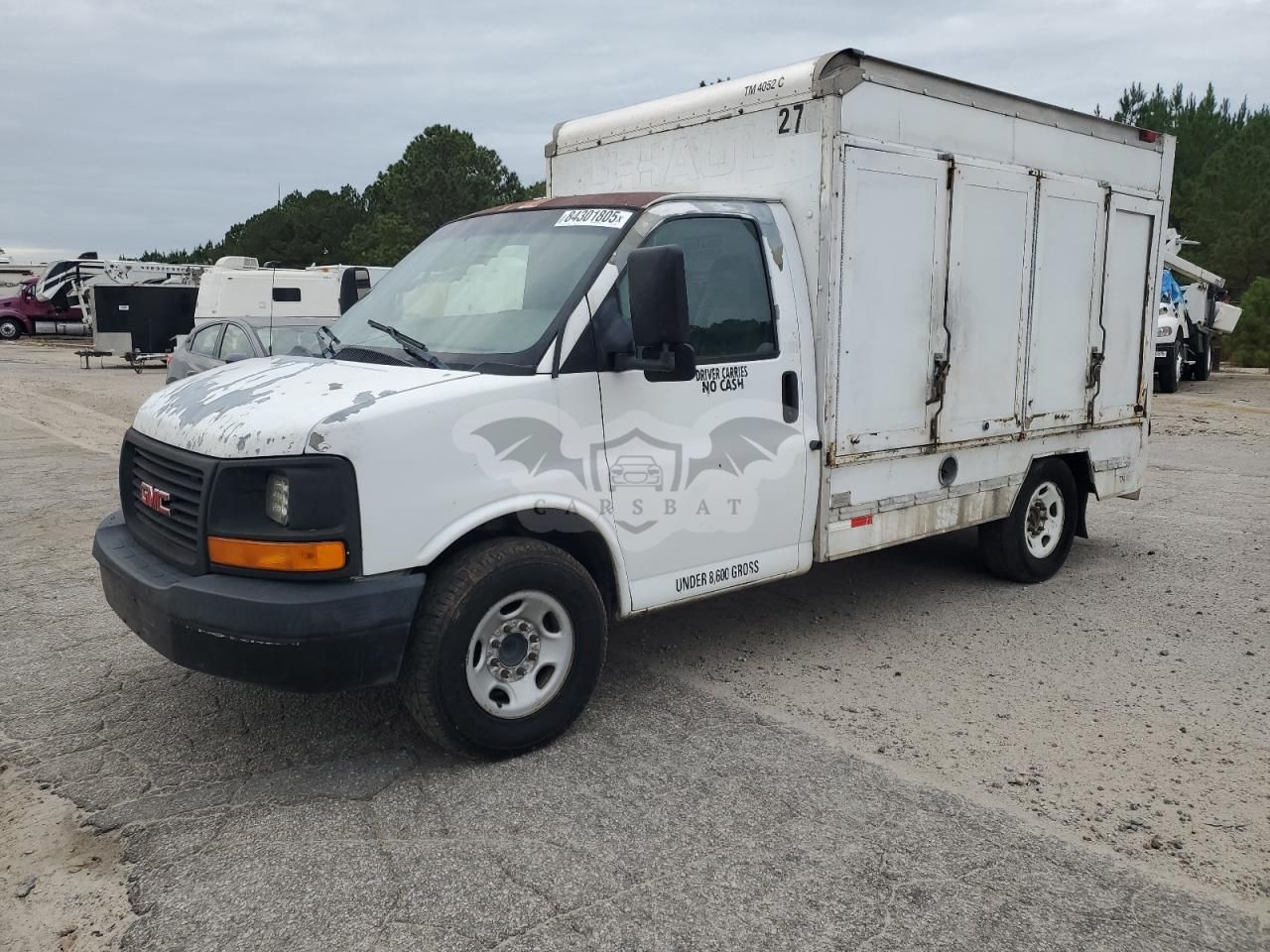 GMC Savana CUTAWAY G3500 4.8L 8 2009