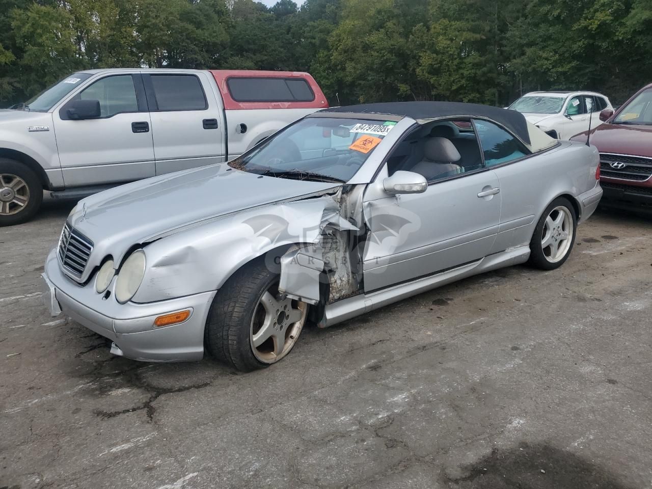 Mercedes-Benz CLK 430 4.3L 8 2002