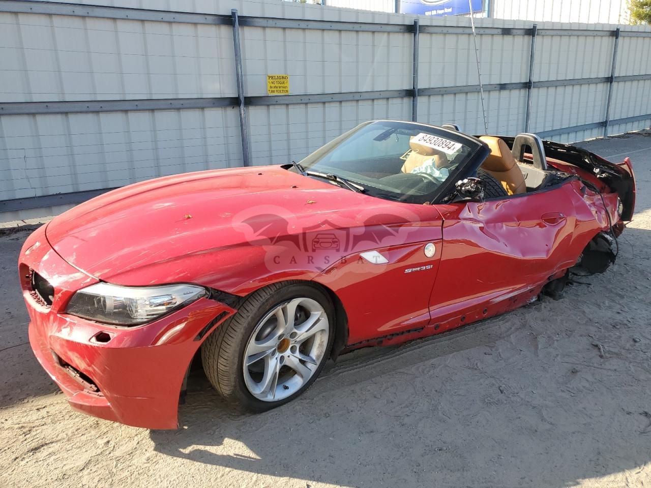 BMW Z4 SDRIVE35I 3.0L 6 2011