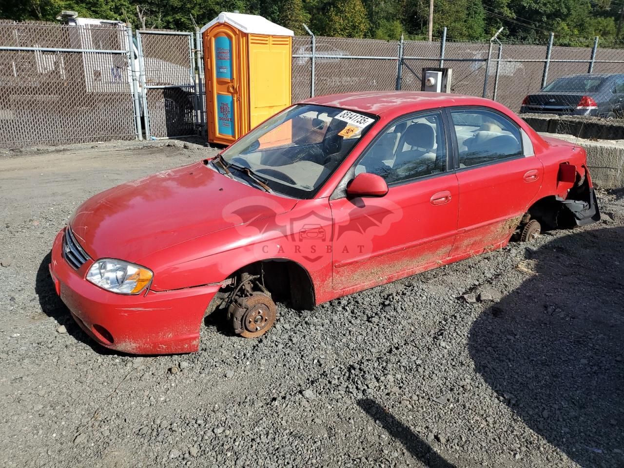 Kia Spectra BASE 1.8L 4 2003
