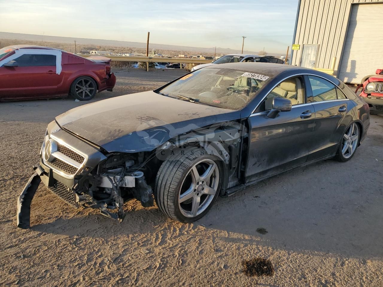 Mercedes-Benz CLS 550 4MATIC 4.6L 8 2014