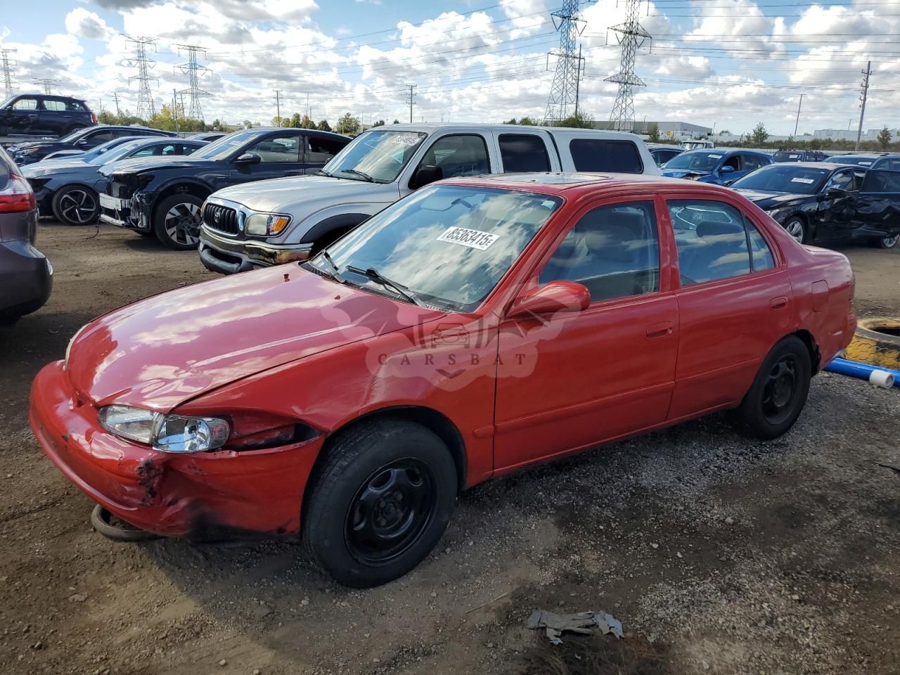 Chevrolet Prizm BASE 1.8L 4 2001