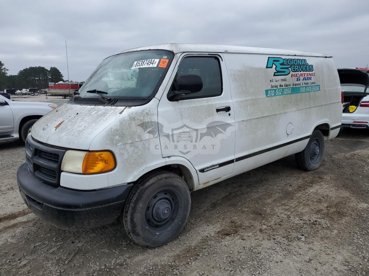 Dodge B-series B2500 5.2L 8 2001