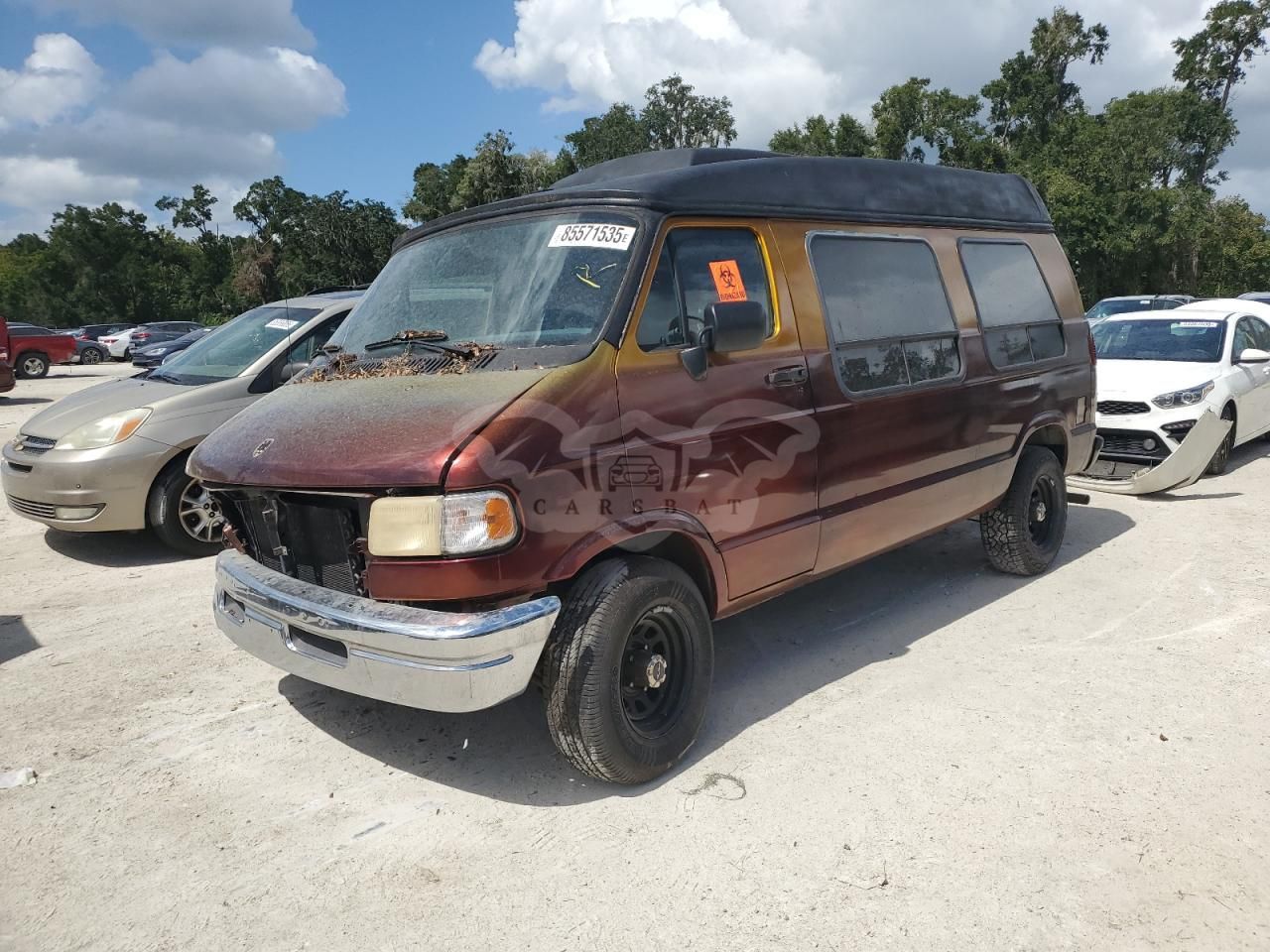 Dodge B-series B2500 5.2L 8 1996
