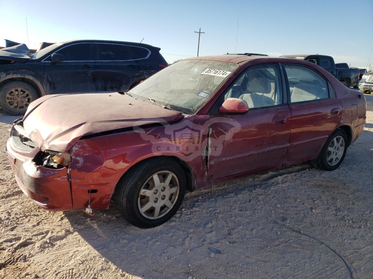 Kia Spectra 1.8L 4 2003